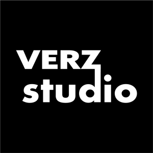 VERZ studio logo black